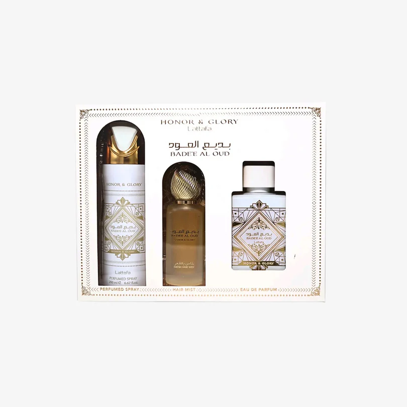 Lattafa Badee Al Oud Honor And Glory Set