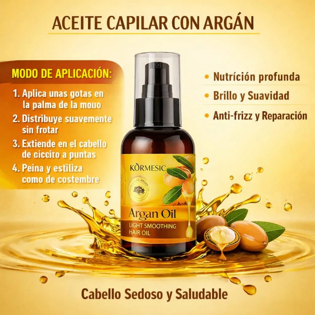 Aceite Capilar Kormesic Argán 110ml