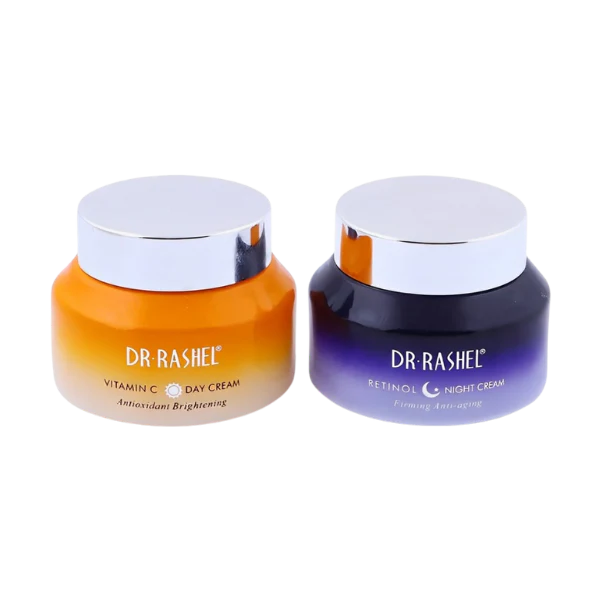 Dr.Rashel cremas de día y noche Vitamina C y Retinol