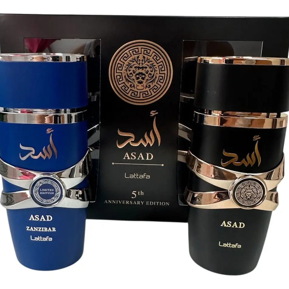 Set Lattafa Asad y Asad Zanzibar EDP 100ml cu