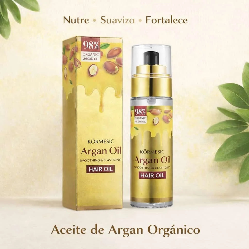 Aceite Capilar Kormesic Argan Oil 98% Nutrición 70ml