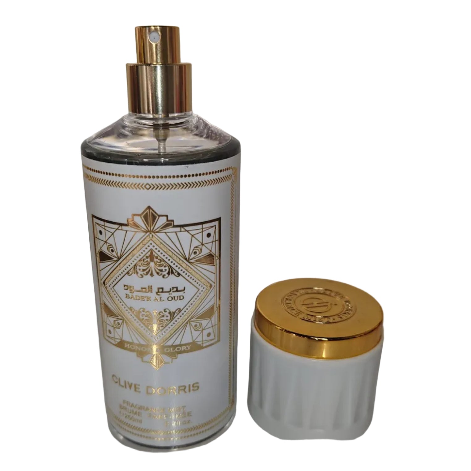 Body Splash Inspiración Lattafa Badee Al Oud Honor and Glory 250ml