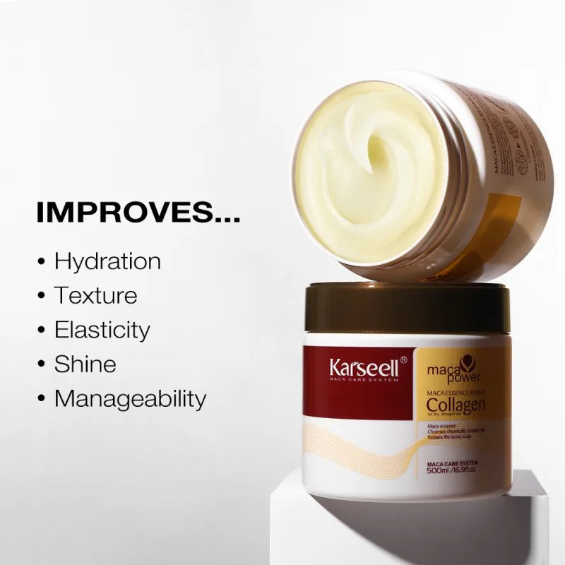 Mascarilla capilar de colágeno Karseell 500ml