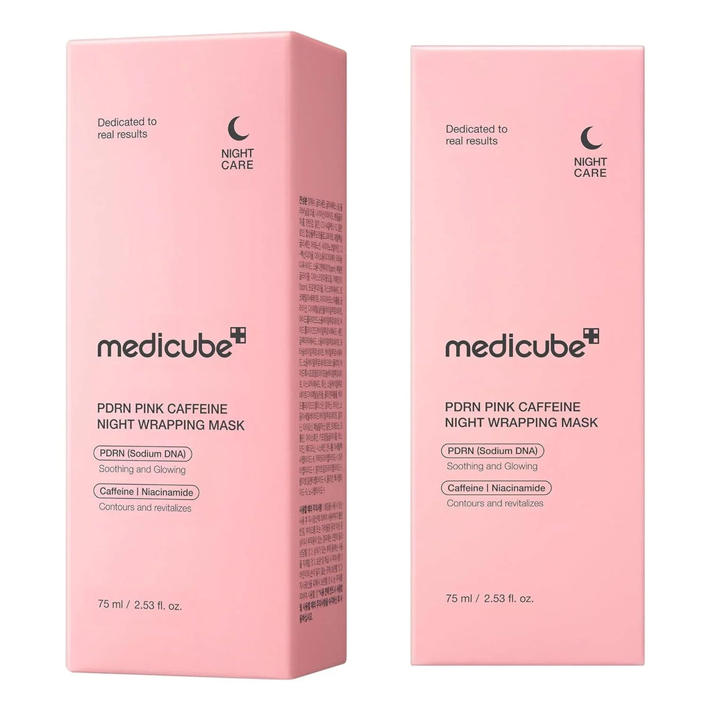 Máscara Nocturna De Cafeína Pdrn Rosa de Medicube 75ml