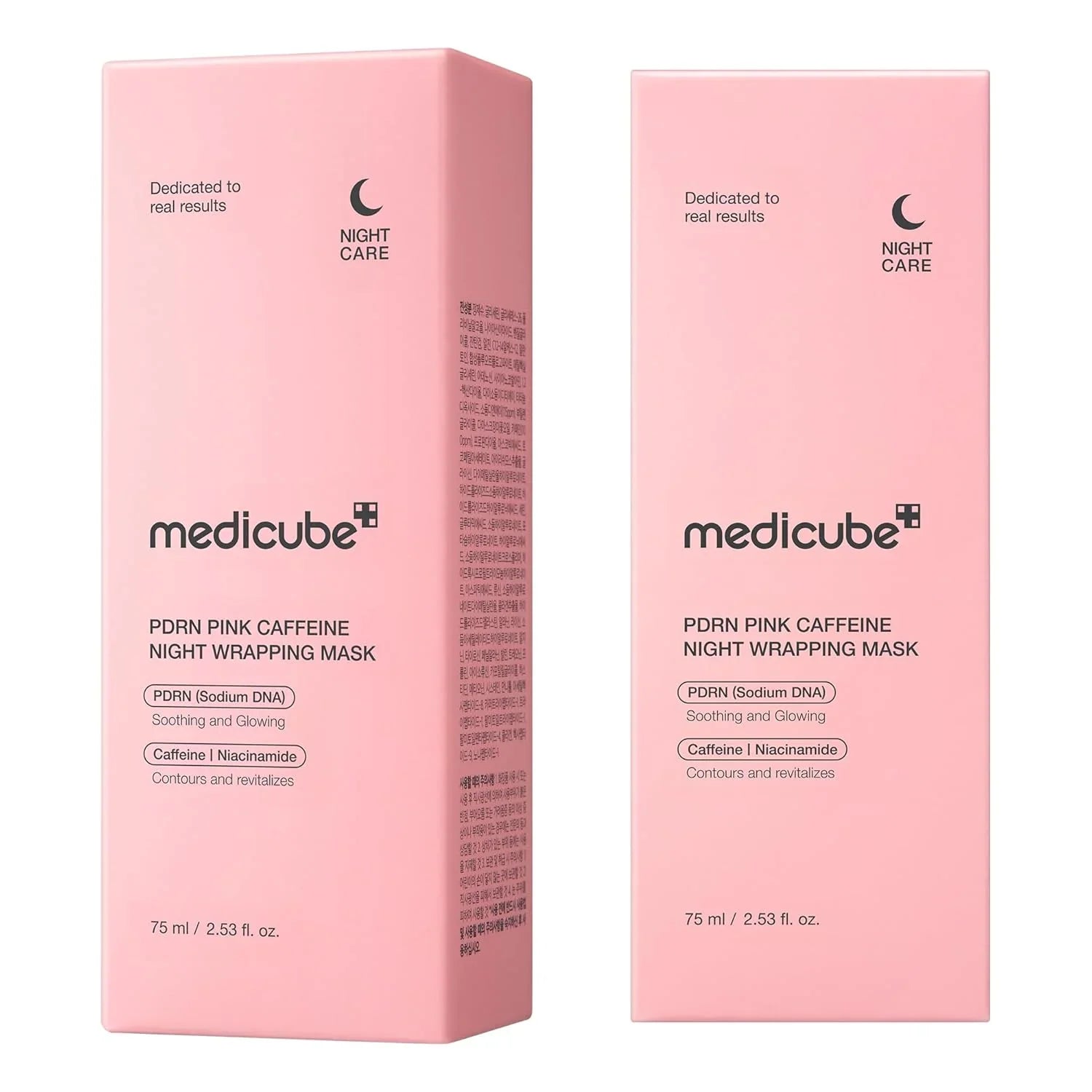 Máscara Nocturna De Cafeína Pdrn Rosa de Medicube 75ml