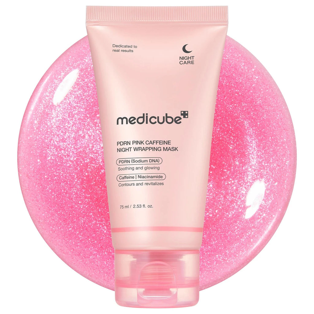 Máscara Nocturna De Cafeína Pdrn Rosa de Medicube 75ml