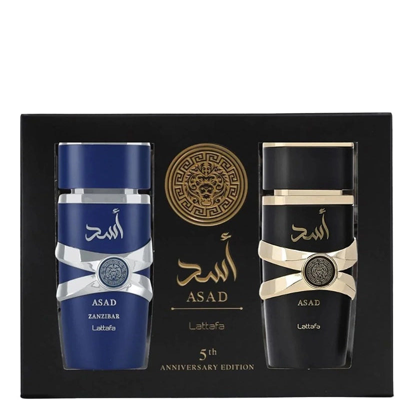 Set Lattafa Asad y Asad Zanzibar EDP 100ml cu
